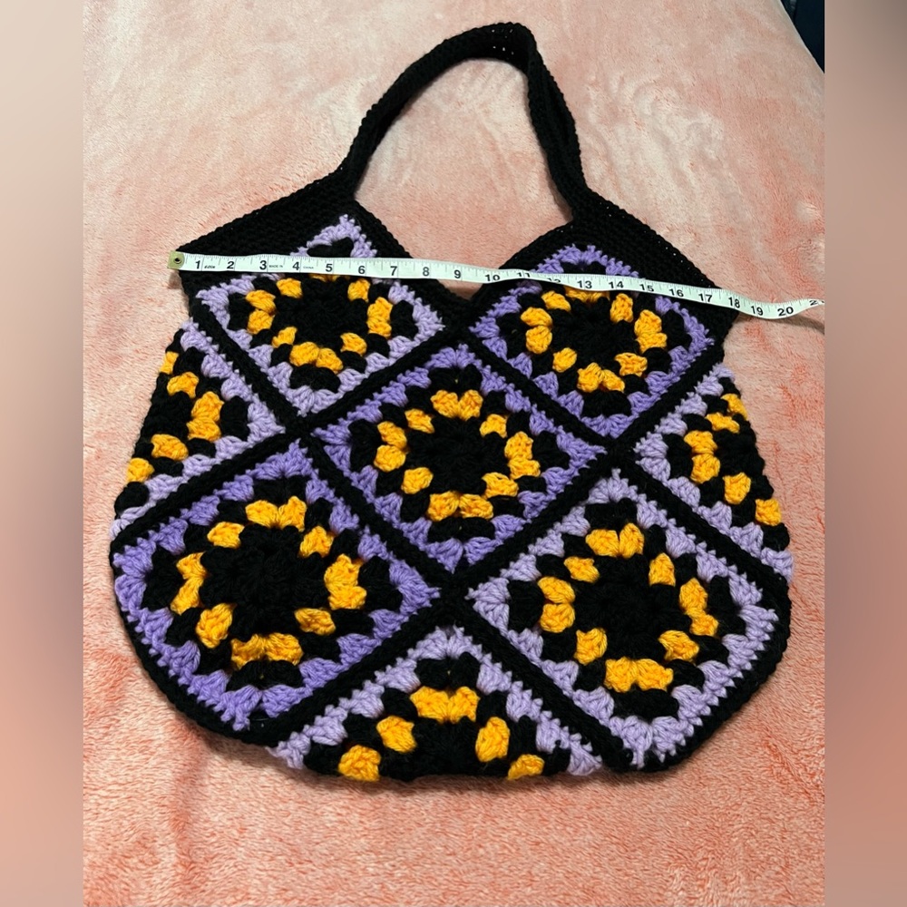 Large Crocheted Shoulder/Tote Bag ✨